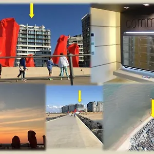 Panoramic View On Beach, Ships, Sea - Place To Be Appartement